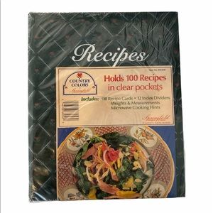 Vintage 100 Recipe Holder